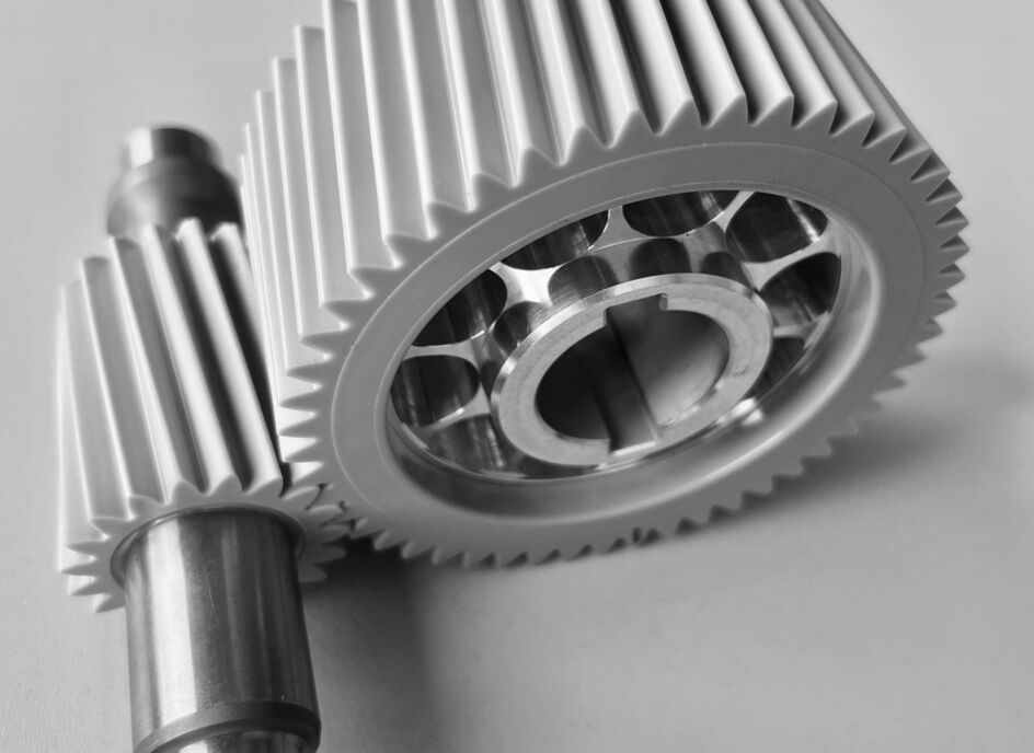 VESTAKEEP® drivetrain gears, custom-built by Bauser GmbH.